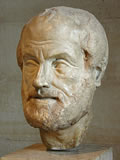 physiognomy and  psychological type in sculpture of Aristotle