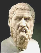 psychological type of physiognomy in sculpture of Plato