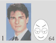 changeable emotional images can vary in photos of Tom Cruise