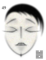 lineaments of a face as physical parameters of time